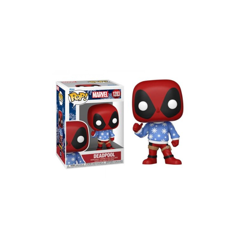 FUNKO POP Deadpool 1283 - Marvel Navidad - 889698721875