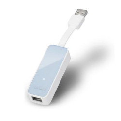 Adaptador de Red USB a RJ45 100Mbps · Blanco
