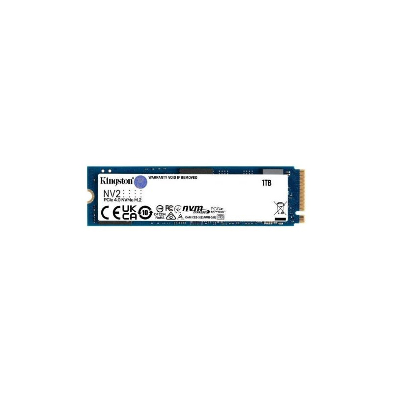Disco Sólido SSD KINGSTON NV2 SNV2S/1000G - 1TB · PCIe 4.0