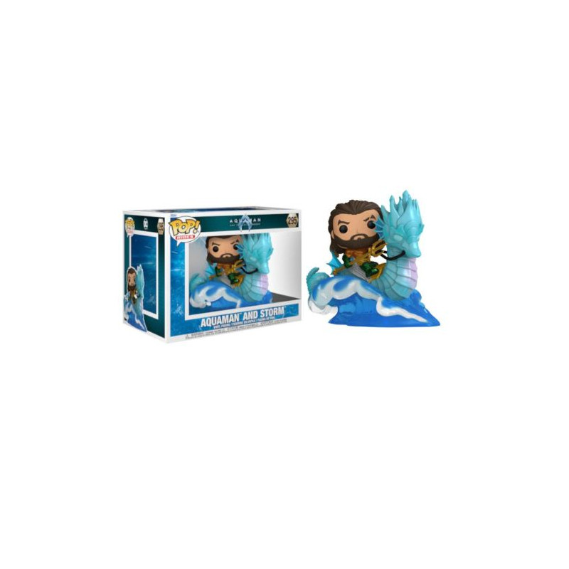 FUNKO POP Aquaman y Storm 295 - Aquaman y el Reino Perdido Rides - 889698675772