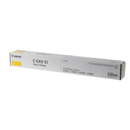 Toner Original CANON C-EXV51 Amarillo - 0484C002 [PAG-60000]