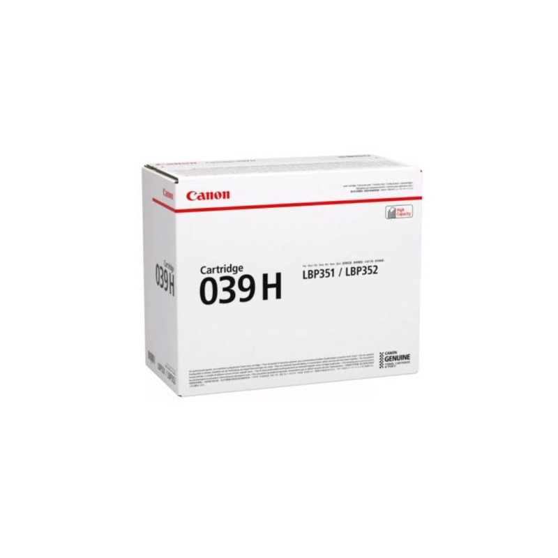 Toner Original CANON 039H Negro - 0288C001 [PAG-25000]