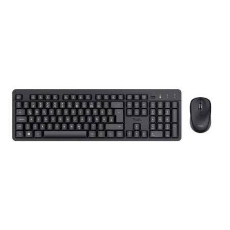 Pack Inalámbrico TRUST TKM-360 - USB · Teclado y Ratón · Negro