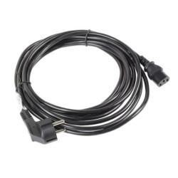 Cable de Alimentación CEE(7-7)/M a C13/H - 10m · Negro