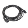 Cable de Alimentación CEE(7-7)/M a C13/H - 10m · Negro