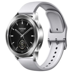 Smartwatch XIAOMI Watch S3 BHR7873GL - 1.43 · 466x466 · 5ATM · Bat. 486mAh · GPS · Plata