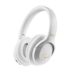 Auriculares Diadema Inalámbricos NGS Artica Greed - USB Tipo C · BT 5.1 · Micrófono · Blanco