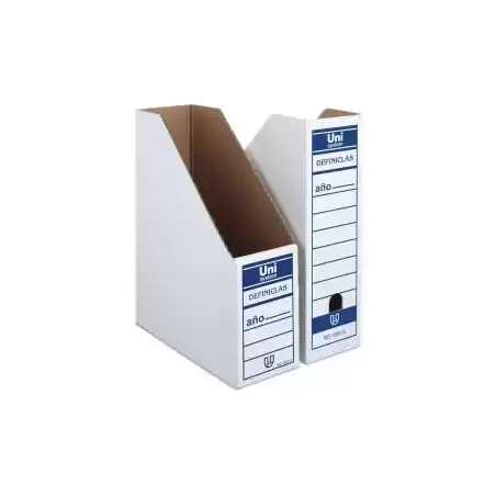 96510 UNISYSTEM DEFINICLAS BOX REVISTERO CARTON -12U-