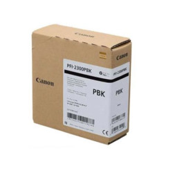 Cartucho  Original CANON PFI-2300PBK Negro Foto - 5277C001 [ML-330]