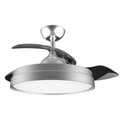 Ventilador de Techo con Aspas Retráctiles y Lámpara CECOTEC EnergySilence Aero - 40W · Diametro 106cm · Temporizador · Invier...
