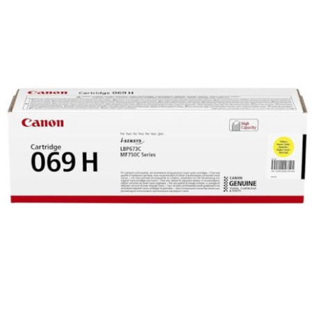 Toner Original CANON 069H Amarillo - 5095C002 [PAG-5500]