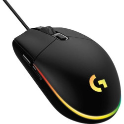Ratón Gaming con Cable LOGITECH G203 - USB · 8000DPI · Negro