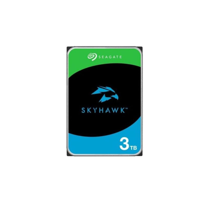 Disco Duro Interno SEAGATE SkyHawk ST3000VX015 - 3TB · SATA III · 3.5 · Caché 256MB