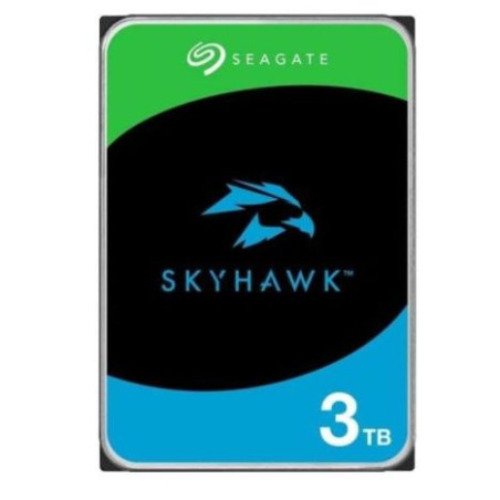 Disco Duro Interno SEAGATE SkyHawk ST3000VX015 - 3TB · SATA III · 3.5 · Caché 256MB