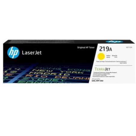 Toner Original HP 219A Amarillo - W2192A [PAG-1200]