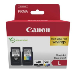 Pack 2 Cartuchos Originales CANON PG540/CL541 BK+C+M+Y - 5224B013 [PAG-600]
