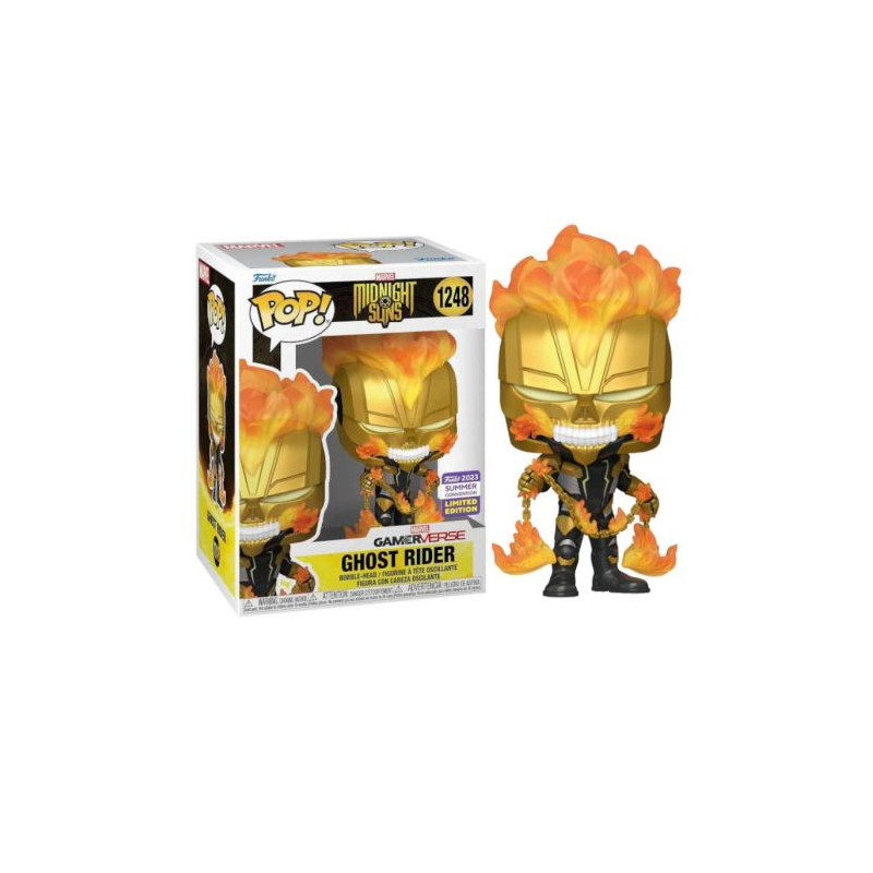 FUNKO POP El Fantastma Motorista 1248 - Midnight Suns Edición Limitada - 889698714327