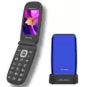 ASTROFLIP4G-AZUL VOLFEN TELEFONO MOVIL ASTRO FLIP 4G PANTALLA XXL TIPO CHONCHA AZUL