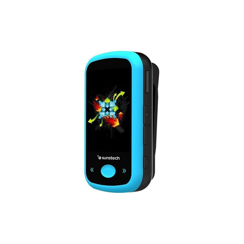 Reproductor MP4 SUNSTECH IbizaBT - 1.8 · 8GB · Radio FM · Azul