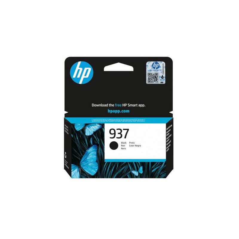 Cartucho  Original HP 937 Negro - 4S6W5NE [PAG-1250]