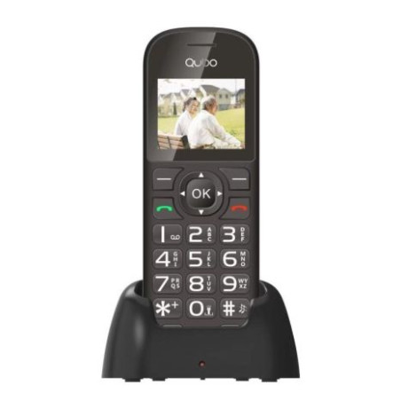 Teléfono Móvil QUBO D-1803 - 32MB · Negro