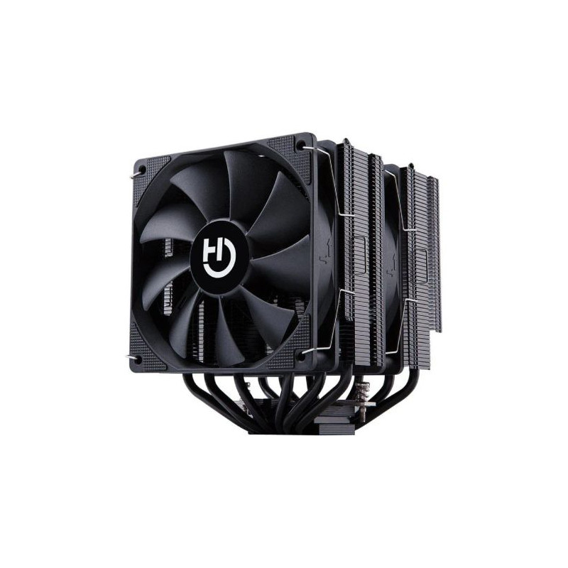 Ventilador con Disipador PC HIDITEC C20 Pro - 12cm · Negro