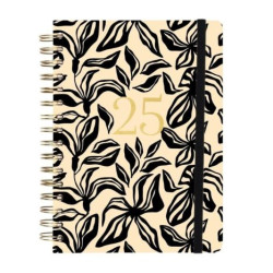 Agenda Anual 2025 FINOCAM 760062825 - A5 · Día Página · Hojas Negras