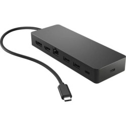 Docking USB Tipo C HP 50H55AA - 2xUSB · 1xHDMI ·  USB Tipo C · 1xDisplayport · 1xRJ45 · 1xUSB Tipo C PD