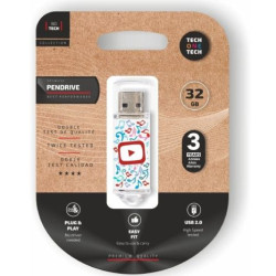 Pendrive TECH ONE TECH TEC4019-32 - 32GB · USB 2.0 · Video Dream