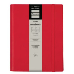 Agenda Anual 2025 FINOCAM 381263025 - A5 · Día página · Rojo