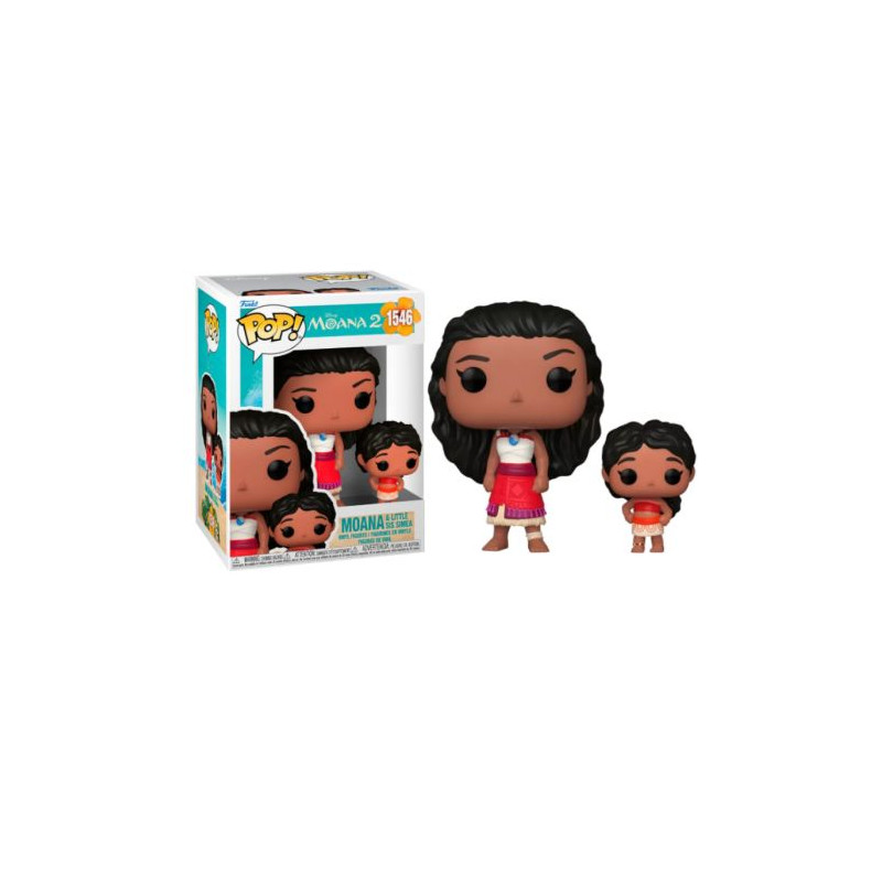 FUNKO POP Moana con Pequeña Simea 1546 - Moana 2 - 889698797368