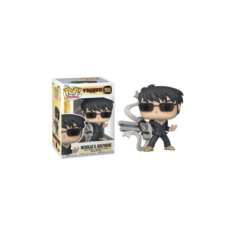 FUNKO POP Nicholas D. Wolfwood 1559 - Trigun - 889698755504