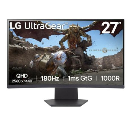 Monitor Curvo LG 27GS60QC-B  - 27 QHD · HDMI · Negro