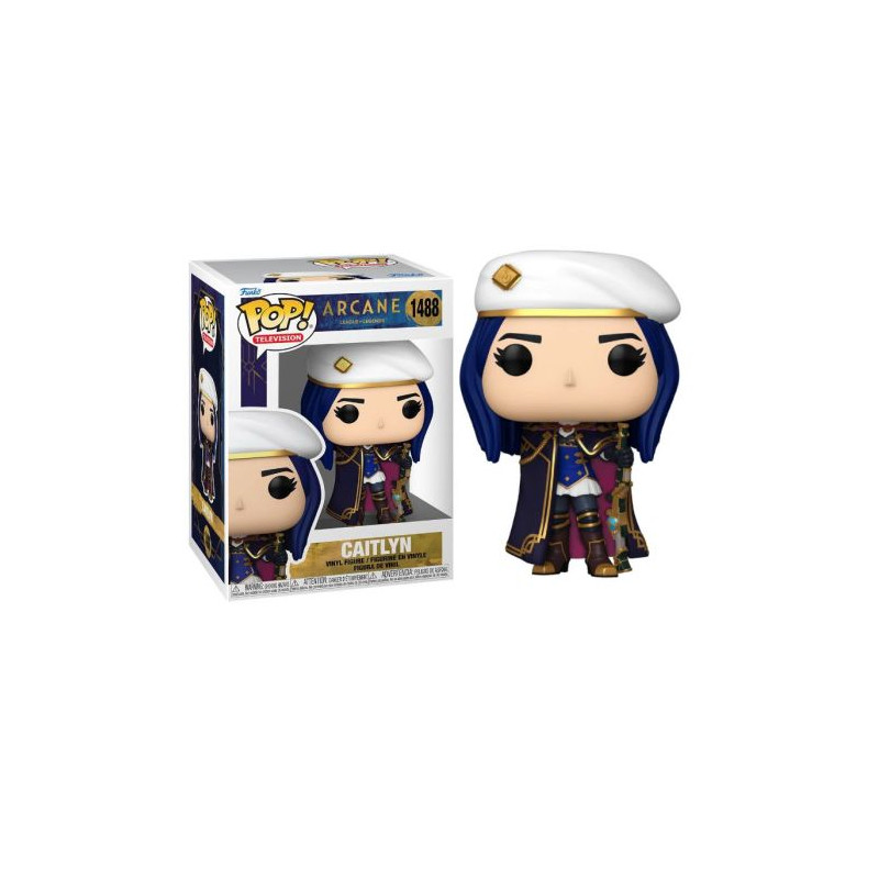 FUNKO POP Caitlyn 1488 - Arcane: Liga de Leyendas - 889698836982