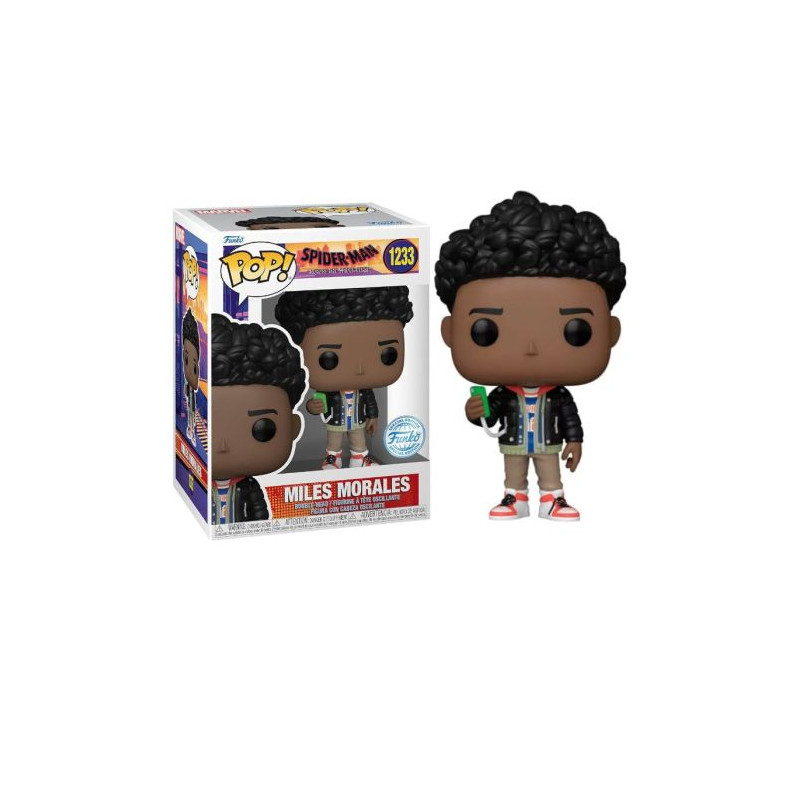 FUNKO POP Miles Morales 1233 - Spider-Man Edición Especial - 889698657365