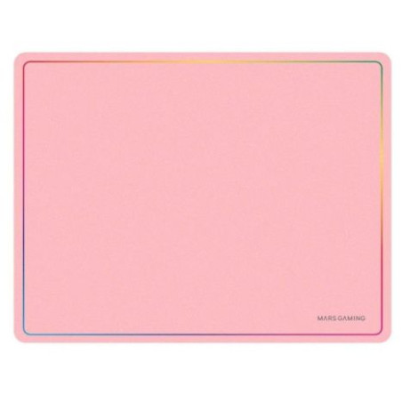 Alfombrilla Gaming MARS GAMING MMP124 - 360x260x3 mm · Antideslizante · Rosa