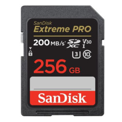 Tarjeta de Memoria SANDISK Extreme Pro - 256GB · Clase 10
