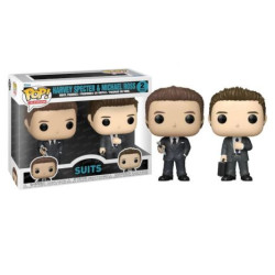 Pack 2 FUNKO POP Harvey Specter y Michael Ross - Suits - 889698839686