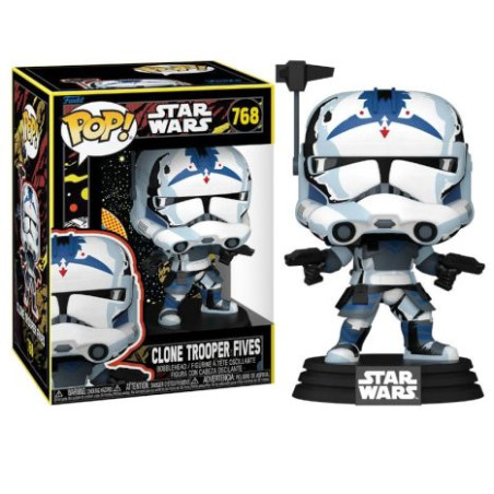FUNKO POP Clone Trooper Fives 768 - Star Wars - 889698838139