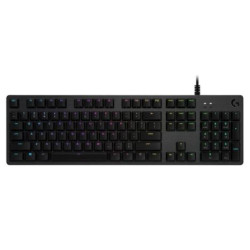 Teclado Gaming Mecánico LOGITECH G512 Carbon - USB 2.0 · Cable 1.8m · RGB · Negro