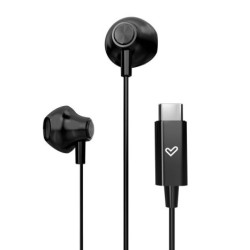 Auriculares con Cable ENERGY SISTEM EasyPods - USB Tipo C · Microfono · Negro