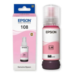 Botella Original EPSON 108 Magenta claro - C13T09C64A [PAG-7200] [ML-70]