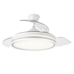 Ventilador de Techo con Aspas Retráctiles YOEVU  - 72W · Control Mando y Wifi · Diametro 107cm · 6 Velocidades · Invierno/Verano