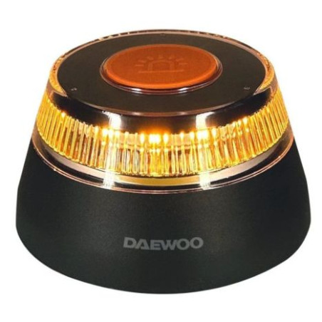 Luz de Emergencia para Coche DAEWOO DW5001 V16 - Base Imantada · Homologada · Geolocalizable · Pilas AA