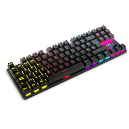 Teclado Gaming Mecánico con Cable  KROM Kasic - USB · Cable 150cm · RGB · Negro