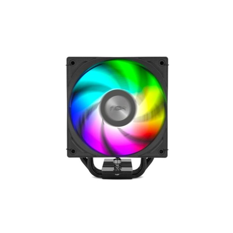 Ventilador con Disipador PC NOX Hummer H-500 - 120mm · LCD · Negro