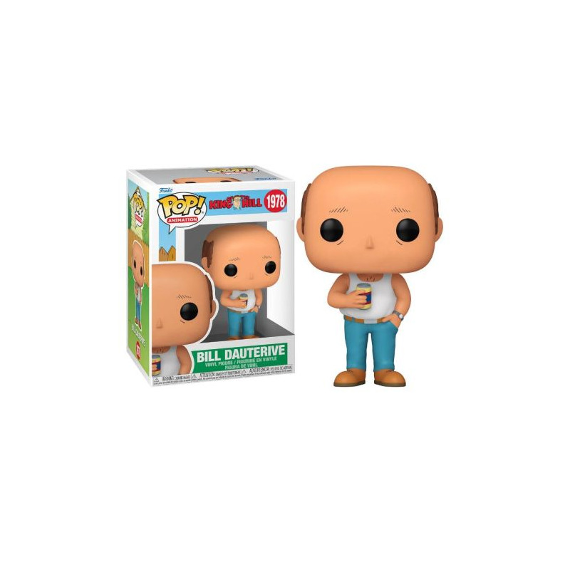 FUNKO POP Bill Dauterive 1978 - King of the Hill - 889698865470