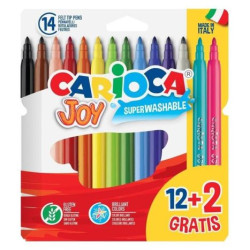 Rotuladores de Colores CARIOCA 40533 - 2.8mm · 12+2 Colores