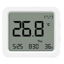 Termostato XIAOMI Monitor 3 - BT5.0 · Temperatura · Humedad · Blanco