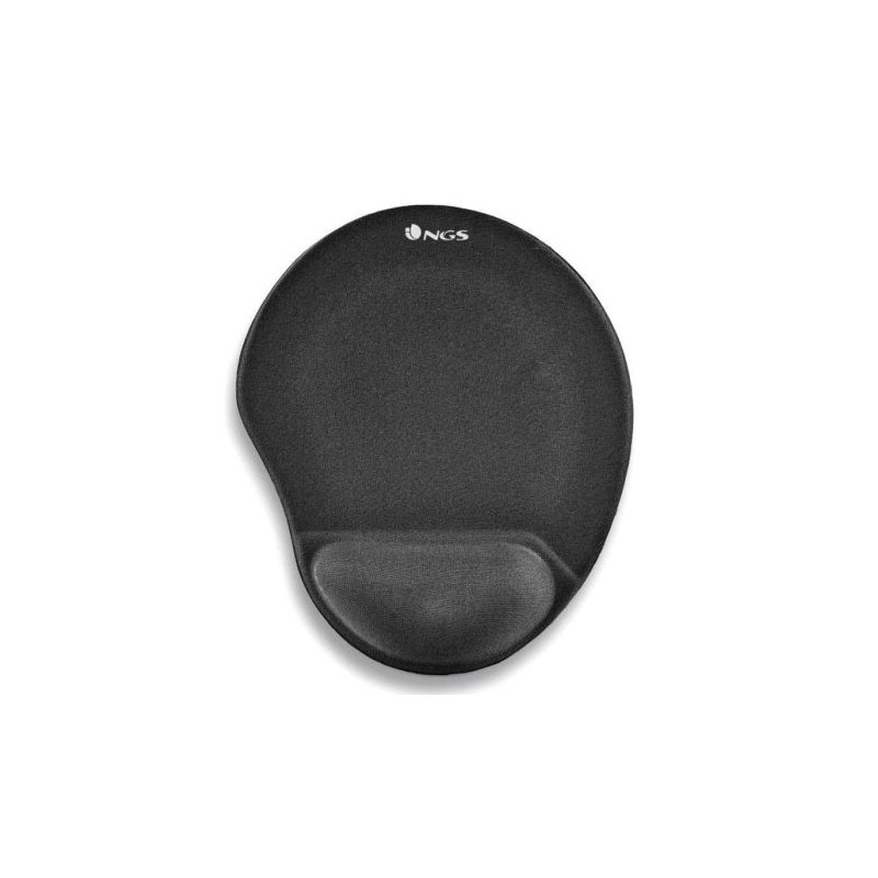 Alfombrilla Ergónomica NGS Kilim Gel - 250x215x25mm · Antideslizante · Negro